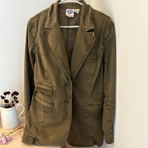 Vintage Green Blazer Medium
